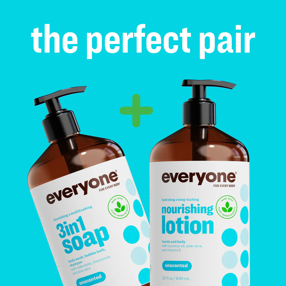 Lifestyle image of Everyone 3-in-1 Soap in a bathroom setting
