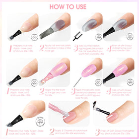 Lifestyle image of friends using ROSALIND gel polish at home