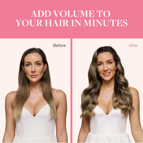Lifestyle image of GOO GOO Clip in Hair Extensions styled
