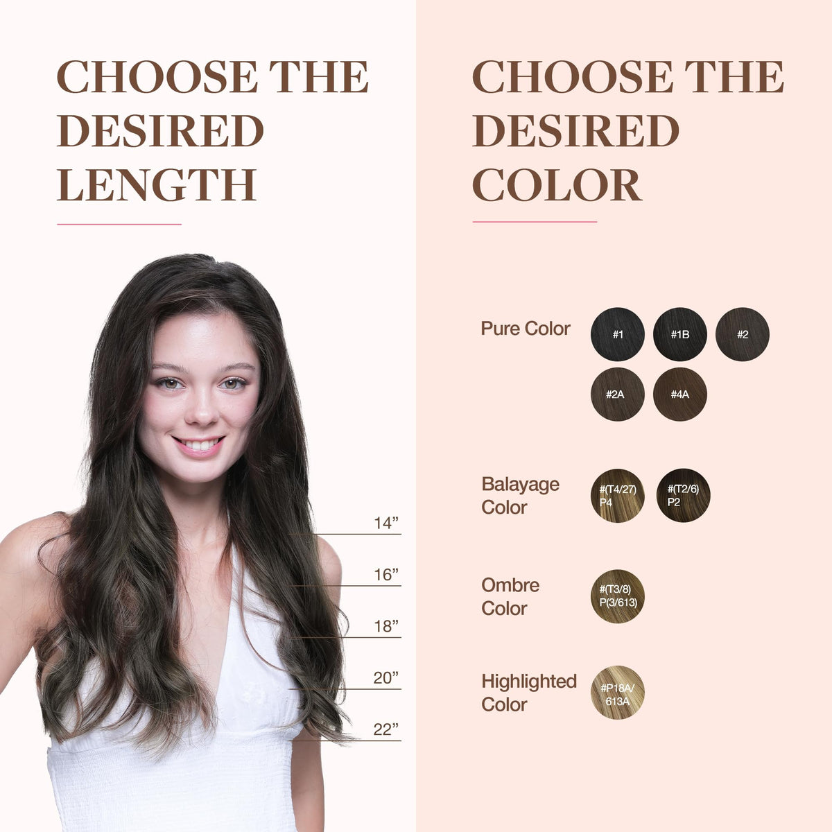 Lifestyle image of GOO GOO Clip in Hair Extensions styled on hair