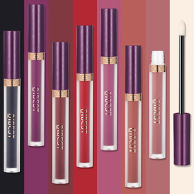 Lifestyle image of model applying QiBest lipstick
