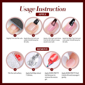 Lifestyle image of nails painted with Born Pretty Red Cat Magnetic Eye Gel