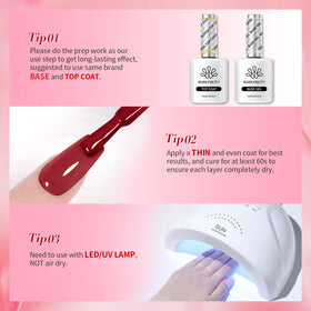 Lifestyle Image of Nails with Born Pretty Gel Polish