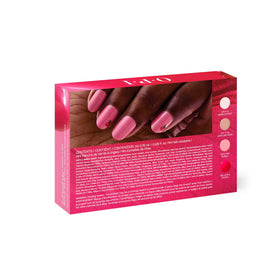 Lifestyle image of OPI Nail Lacquer Mini Set in use