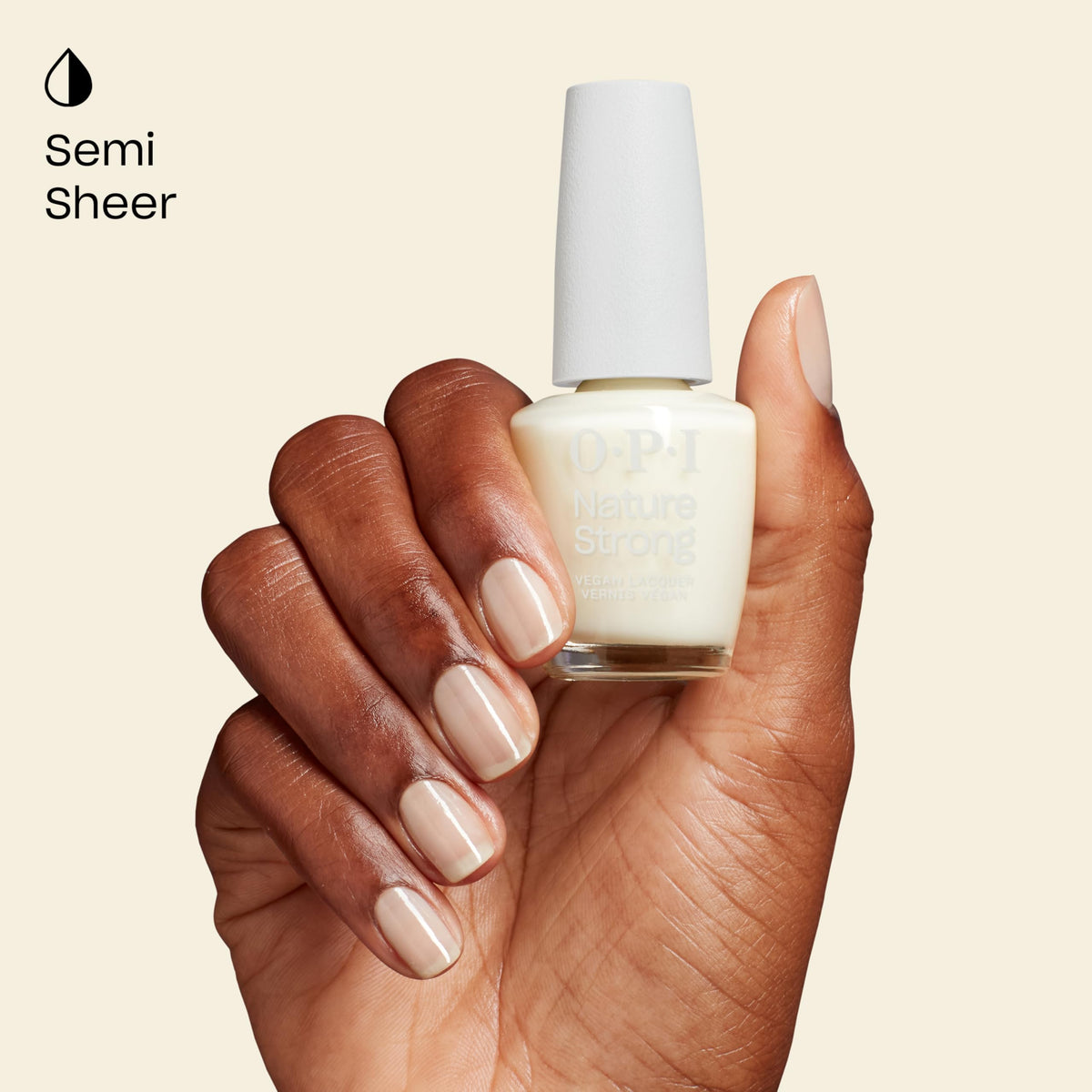 Lifestyle image of OPI Nature Strong Cauliflower Power Nail Polish