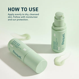 Lifestyle image of Prequel Skin Redness Corrector in bathroom
