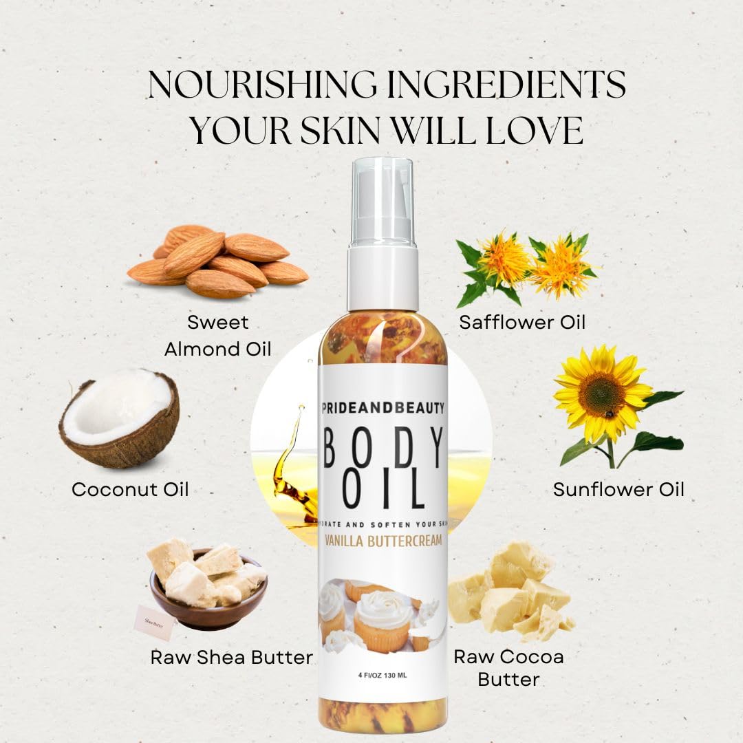Lifestyle image of PRIDE AND BEAUTY After Shower Oil in bathroom