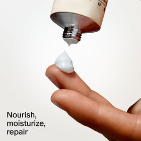 Lifestyle image of Salt & Stone Hand Cream being applied