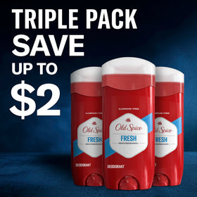 Lifestyle image of Secret Aluminum Free Deodorant for Men in bathroom setting