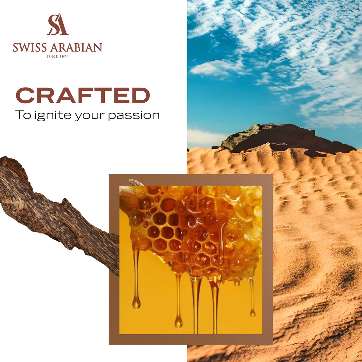 Lifestyle image of Shaghaf Oud Azraq in an elegant setting