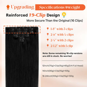 Lifestyle image of Sunny Hair Clip-in Extensions in use