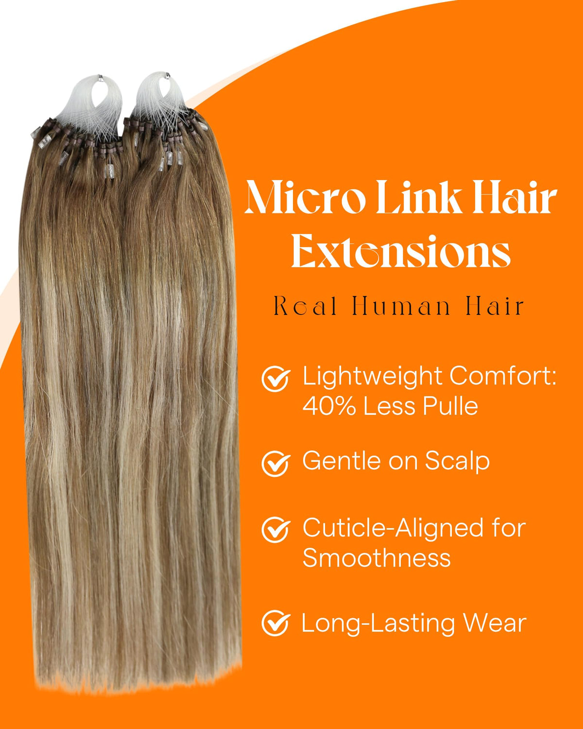 Lifestyle image of Sunny Hair extensions styled in curls
