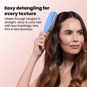 Lifestyle image of TANGLE TEEZER Ultimate Detangler Brush on a vanity
