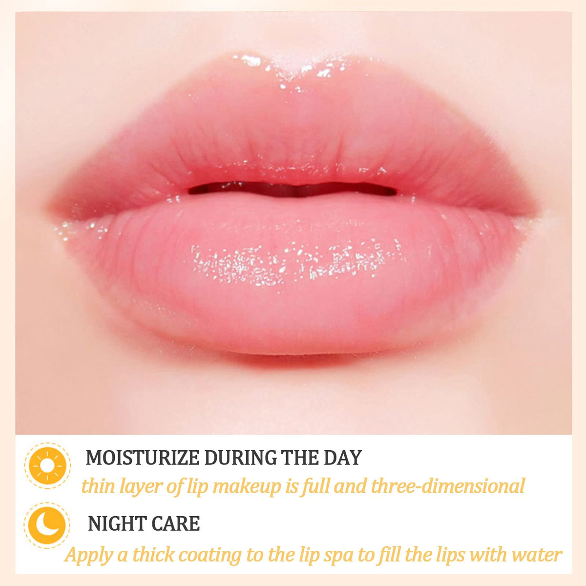 Lifestyle scene featuring Deepmind Bee Lip Balm on a bedside table