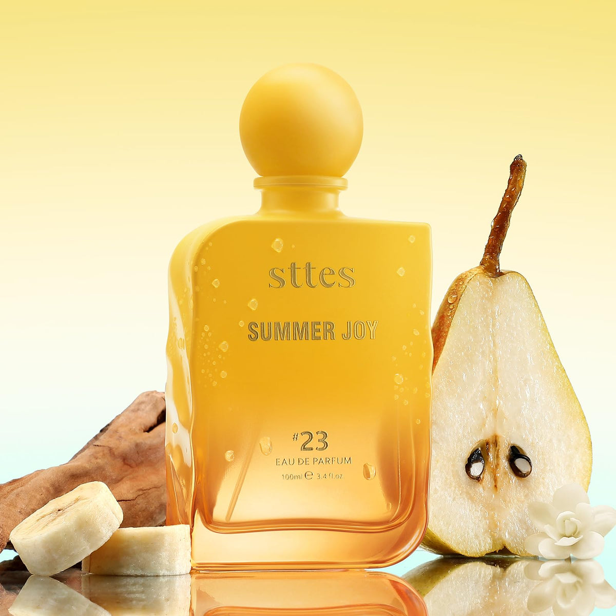 Lifestyle scene featuring Sttes Summer Joy Eau de Parfum