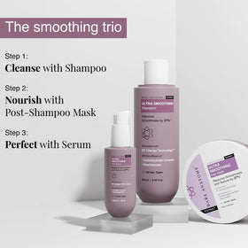 Lifestyle scene with Bare Anatomy Ultra Smoothing Hair Mask