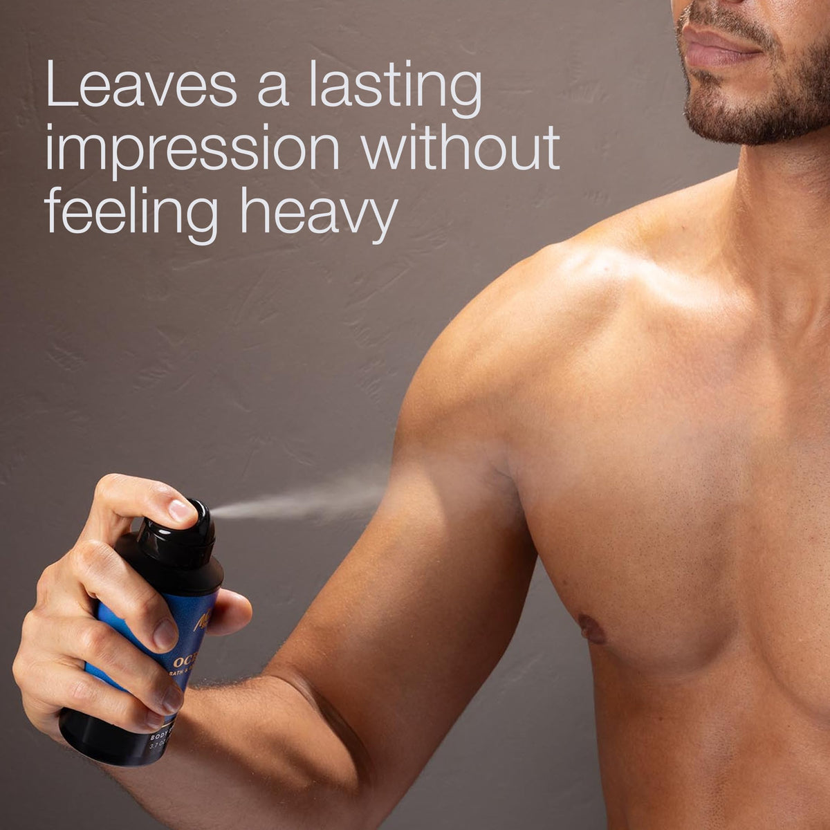 Lifestyle scene with Bath & Body Works Ocean Body Spray for Men
