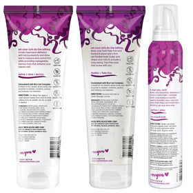 Lifestyle scene with Not Your Mother's Curl Talk products in use
