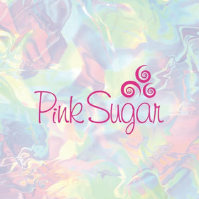 Lifestyle scene with Pink Sugar Hair Perfume on vanity