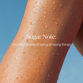 Lifestyle scene with RAW SUGAR Pineapple Maqui Berry Body Wash