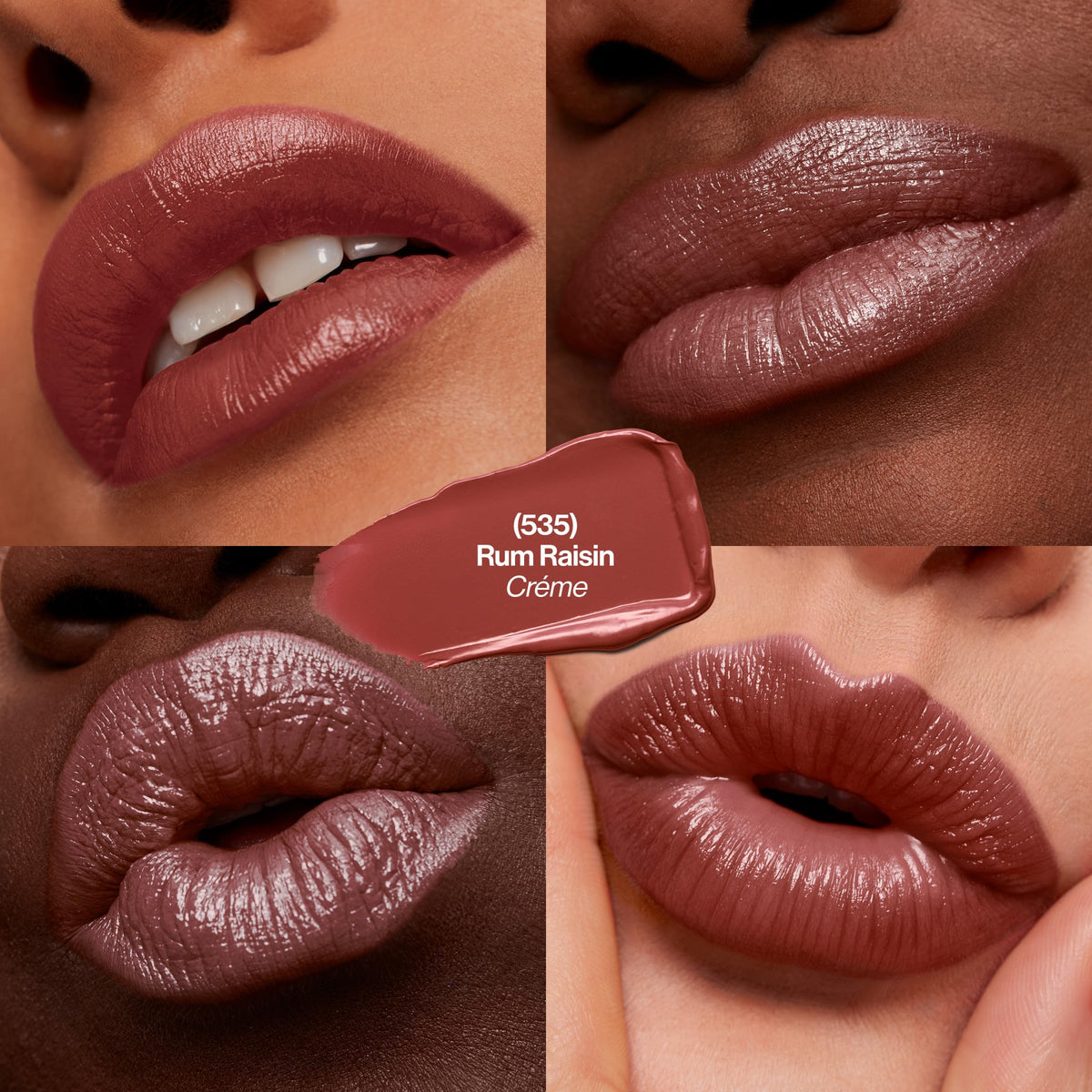 Lifestyle scene with REVLON lipstick in use
