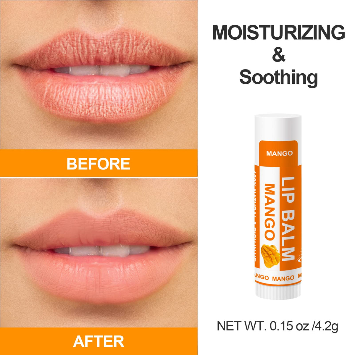 Lifestyle scene with Yopela lip balm in a beauty routine