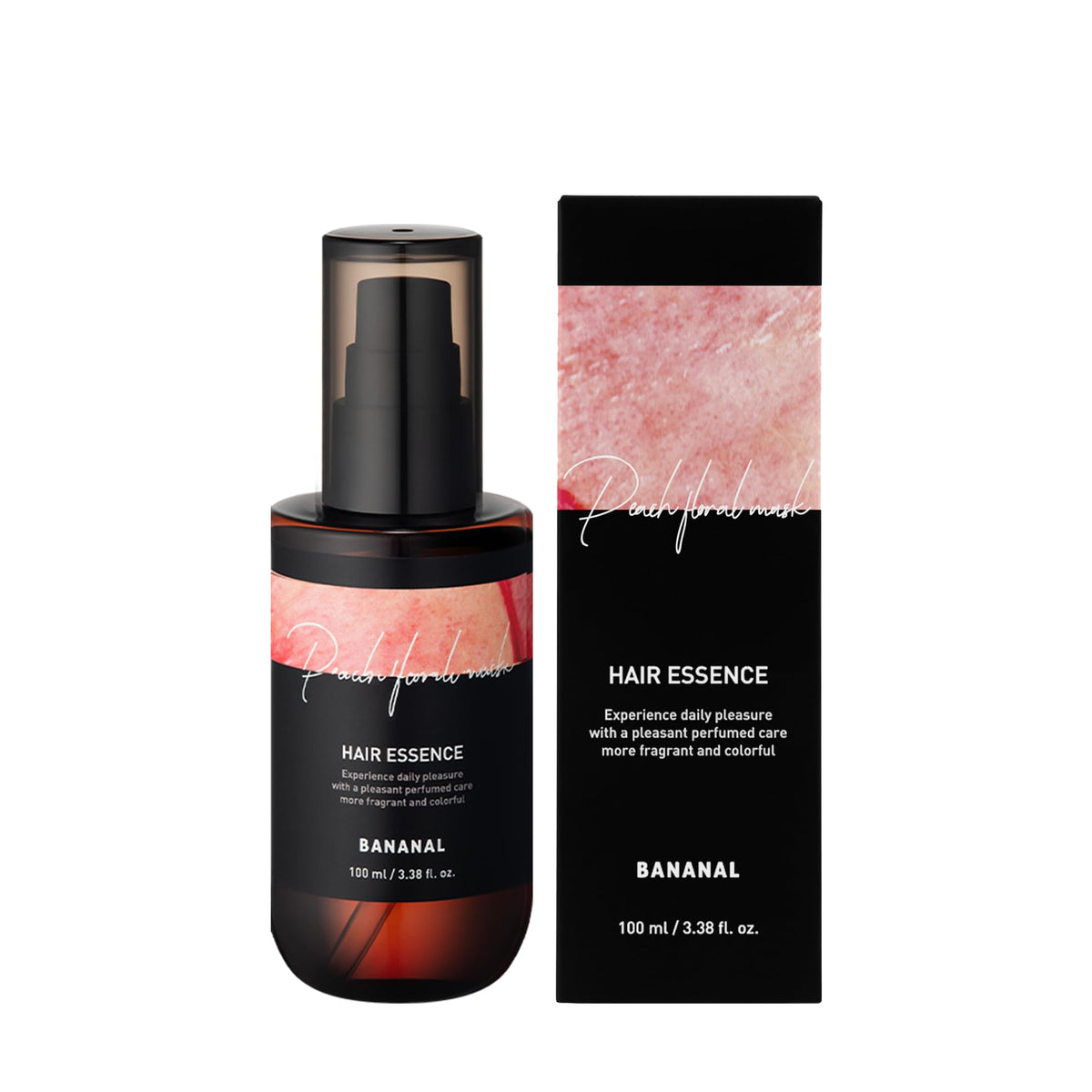 Lifestyle shot of BANANAL Hair Serum in a hair care routine
