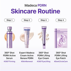 Lifestyle shot of CENTELLIAN 24 PDRN Firming Set in use
