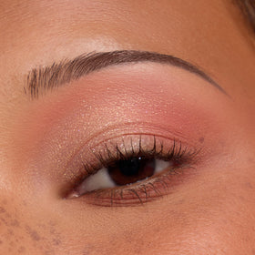 Lifestyle shot of ColourPop Peach Jelly Palette in a makeup setup
