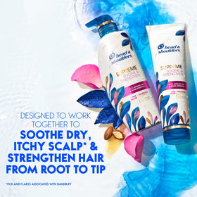 Lifestyle shot of Head & Shoulders Conditioner in a bathroom setting