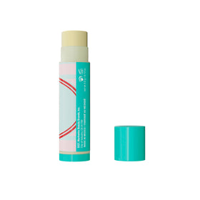 Lifestyle shot of Lip Smacker Holiday Café Lip Balm Trio in use