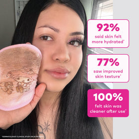 Lifestyle shot of MakeUp Eraser in a bathroom setting
