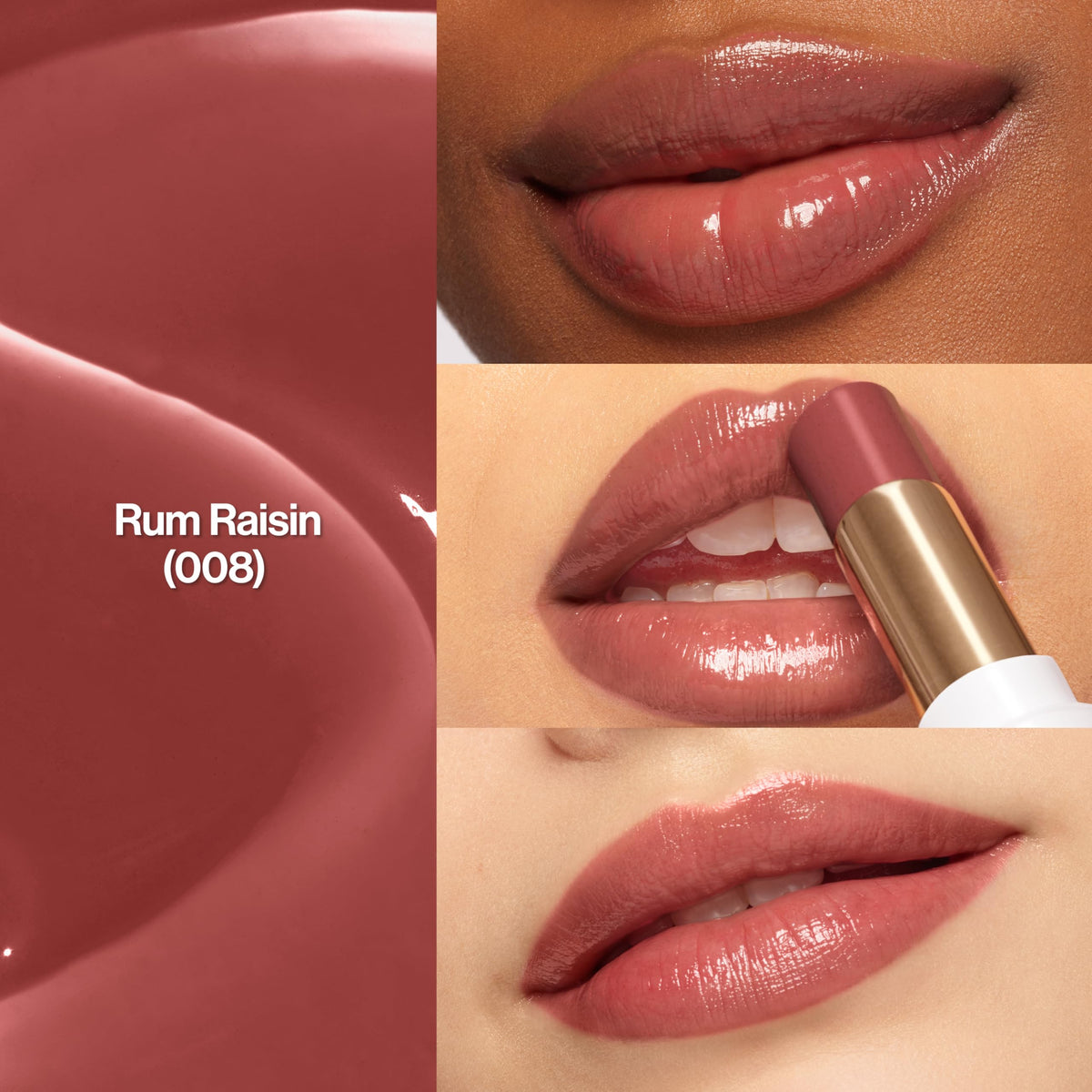Lifestyle shot of REVLON Glass Shine Balm in use