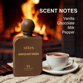 Lifestyle shot of Sttes Perfume #21 on a vanity