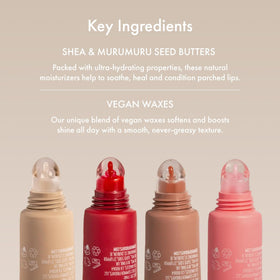 Lifestyle shot of Summer Fridays Lip Butter Balm in use