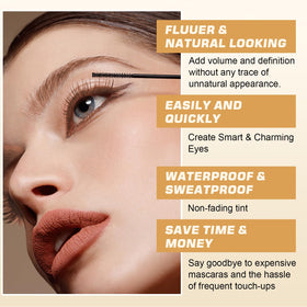 Light brown developer cream from WEILNELL Eyelash & Eyebrow Color Kit