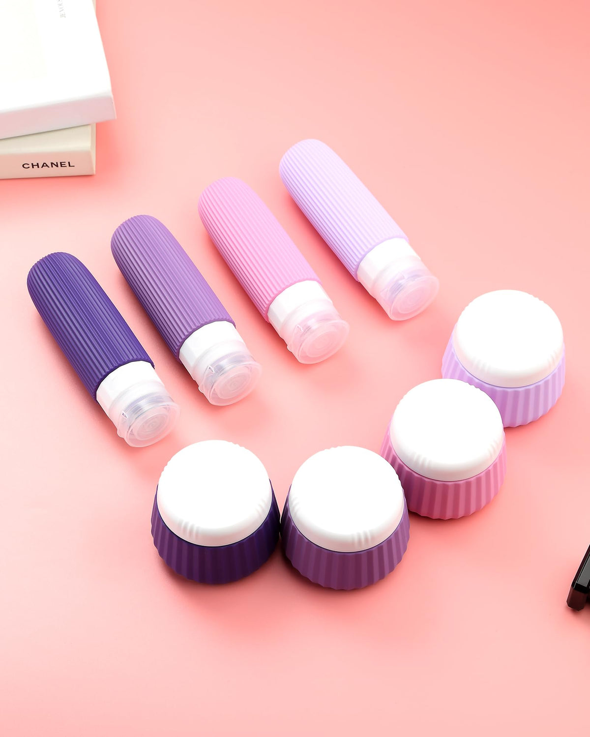 Lightweight Mrsdry travel bottles in a compact bag