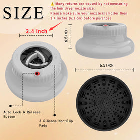 LIGOLIG Hair Diffuser in travel bag