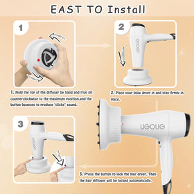LIGOLIG Hair Diffuser side view