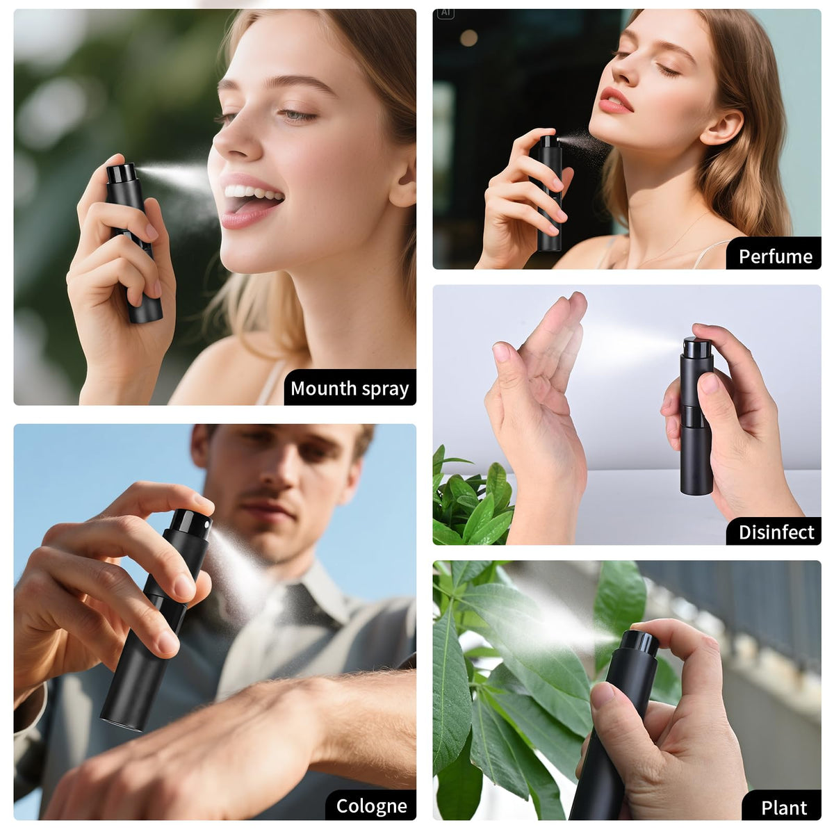 Likealot 8ML refillable atomizer with glass vial removed