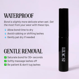 Lilac St. Eternal Bond Lash Glue application process