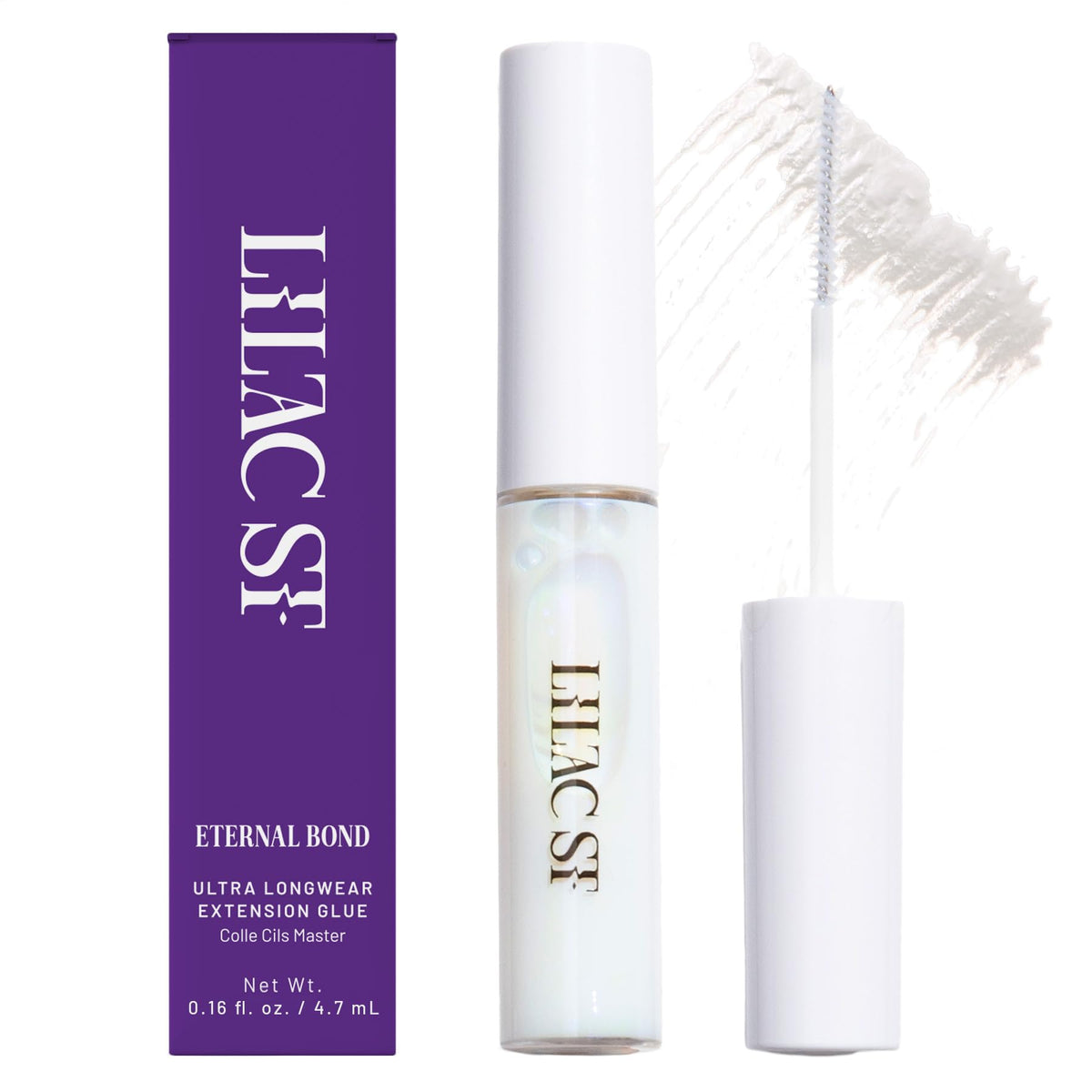 Lilac St. Eternal Bond Lash Glue front view with brush tip