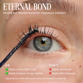 Lilac St. Eternal Bond Lash Glue on a makeup table