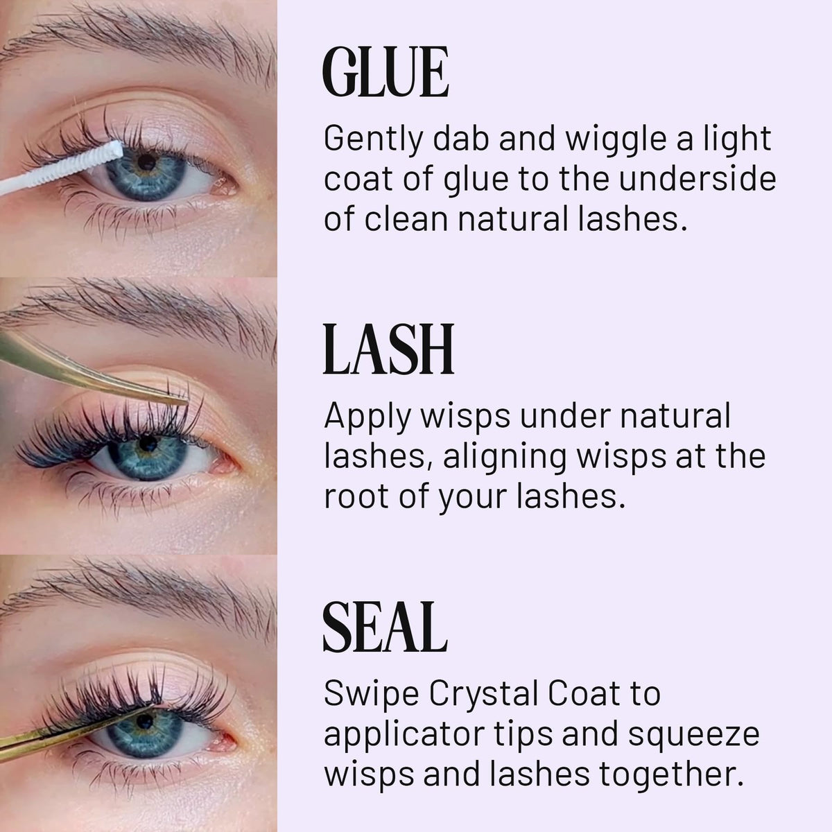 Lilac St. Eternal Bond Lash Glue on a makeup vanity