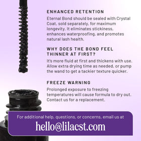 Lilac St. Eternal Bond Lash Glue with false eyelashes