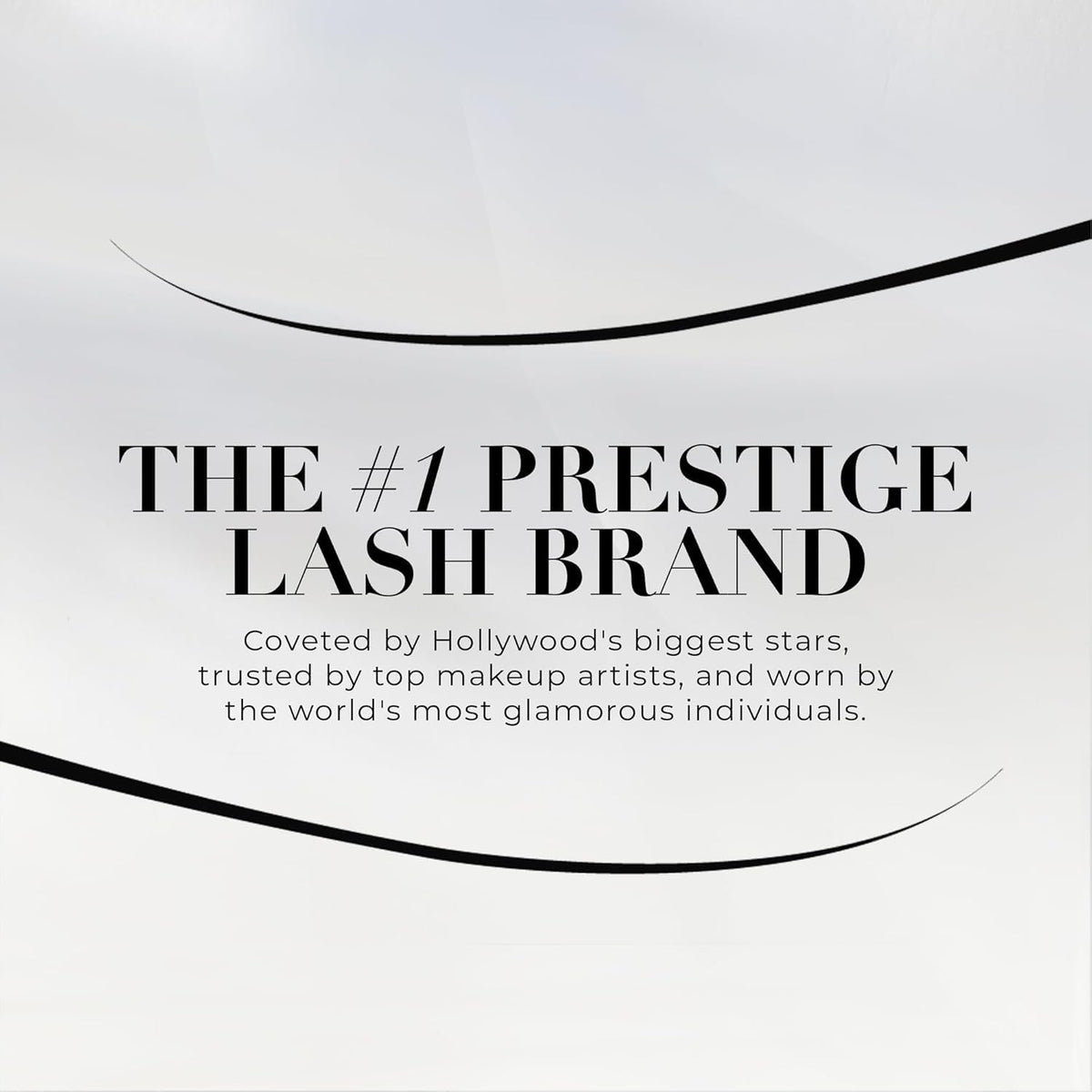 Lilly Lashes 3D Self Adhesive Eyelashes on model