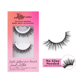 Lilly Lashes 3D Self Adhesive Eyelashes TrendSetter front view