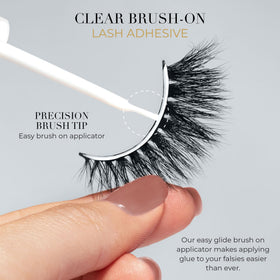 Lilly Lashes Clear Eyelash Glue packaging side view
