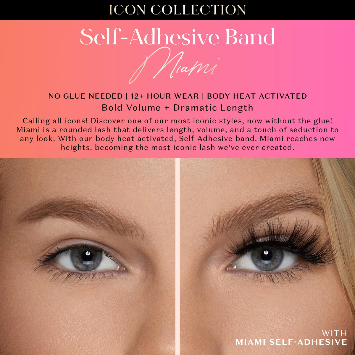 Lilly Lashes packaging with 3D faux mink eyelashes