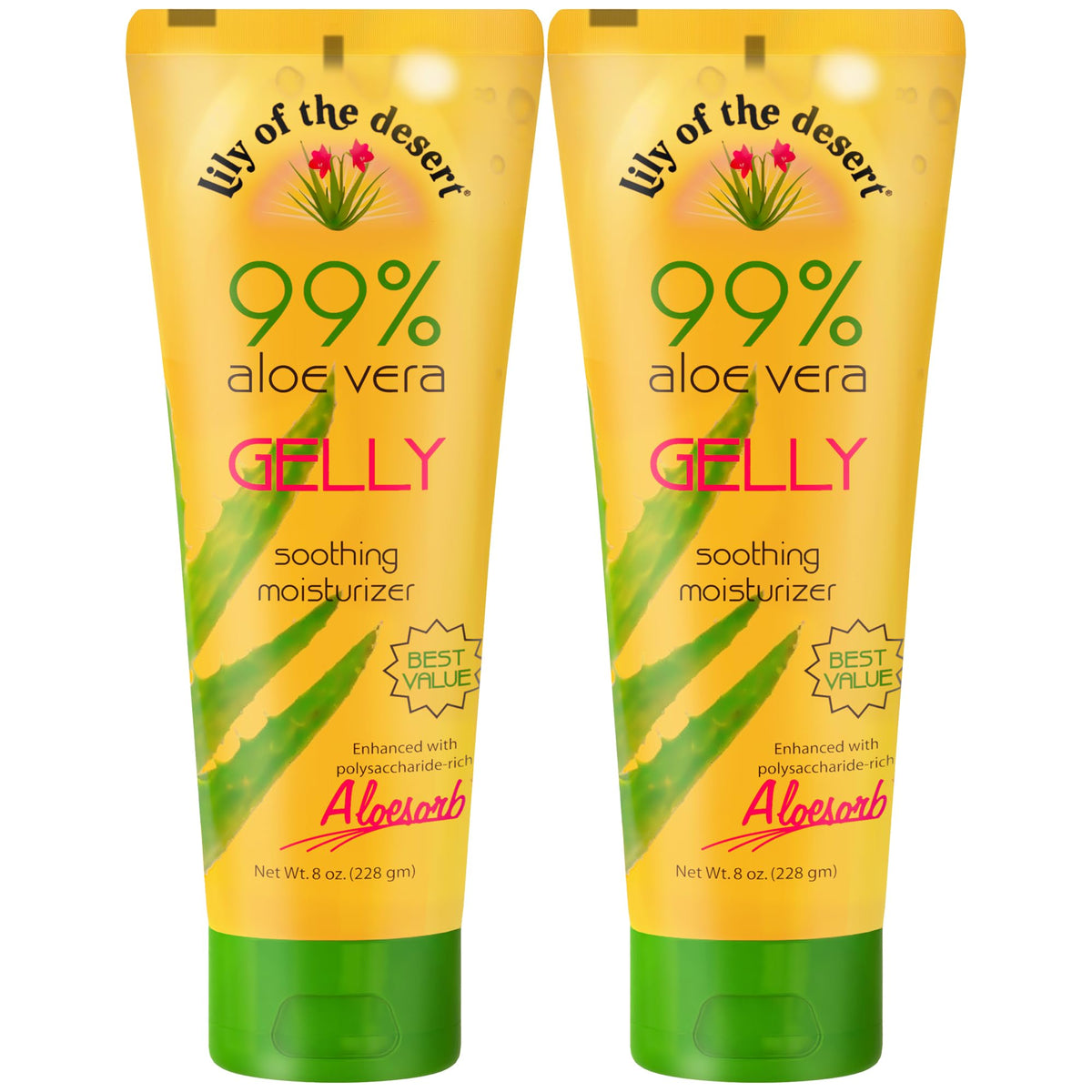 Lily Of The Desert Gelly Moisturizer 8 Fl Oz front view